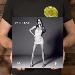 Mariah Carey - #1s 2xLP Vinyl Record (Silver & Black Swirl Coloured Vinyl)