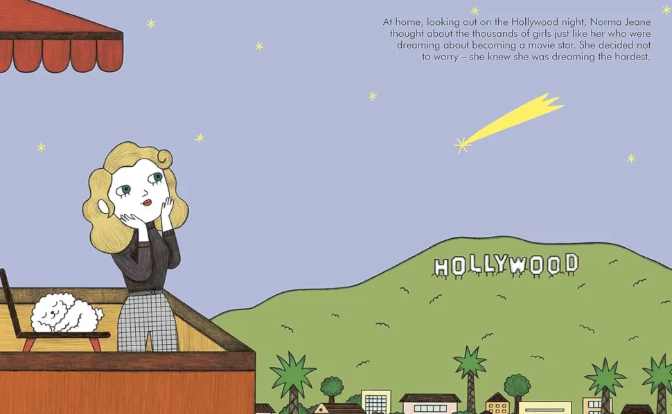 Marilyn Monroe - Marilyn Monroe Little People, Big Dreams Hardcover Book