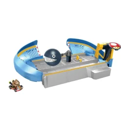 Mario Kart - Chain Chomp Track Set Hot Wheels 1/64th Scale Die-Cast Vehicle Playset