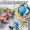 Mario Kart - Light-Blue Yoshi (Standard Kart) Hot Wheels 1/64th Scale Die-Cast Vehicle Replica