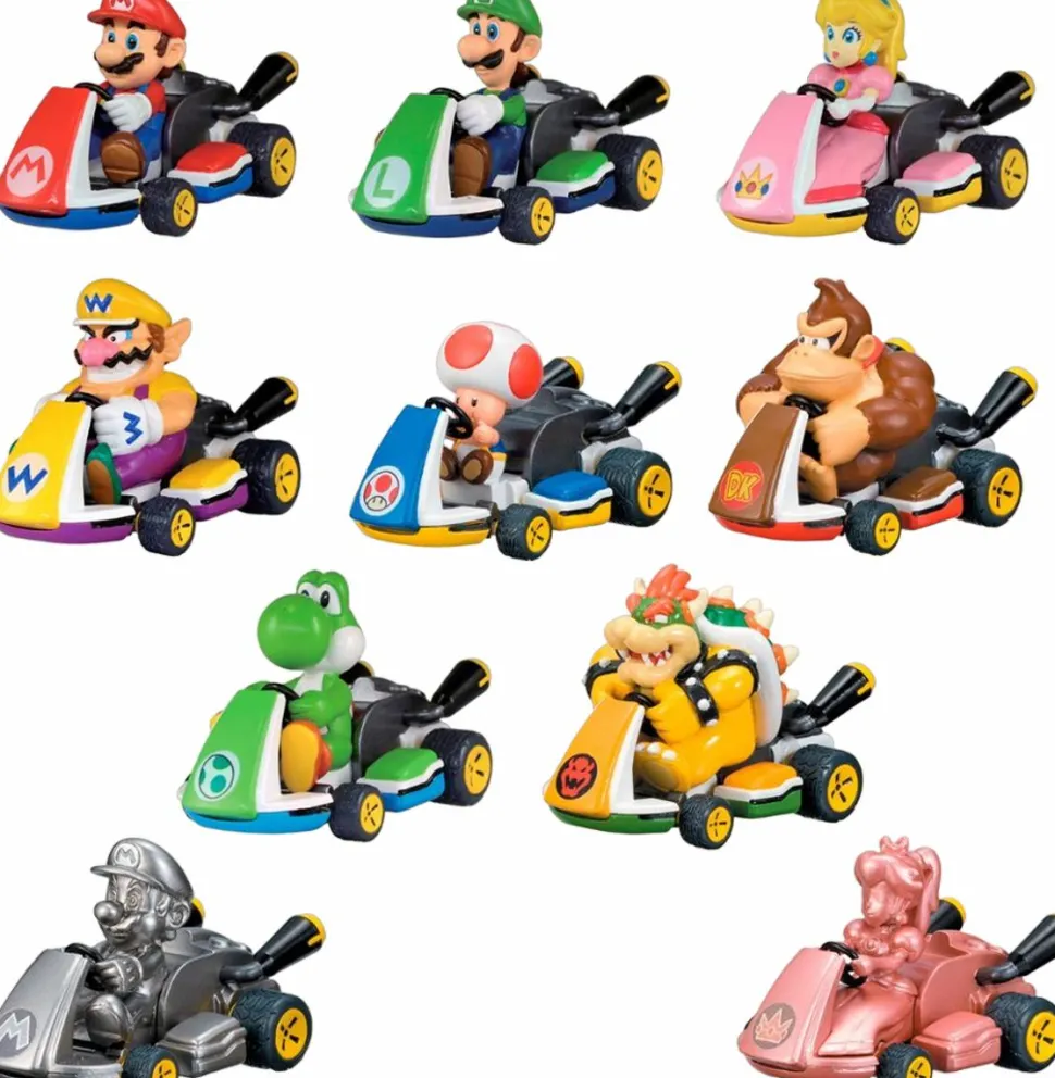 Mariokart - Pull Back Racers 2" Blind Box Capsule (Display of 12)