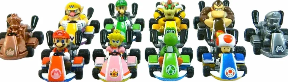 Mariokart - Pull Back Racers 2" Blind Box Capsule (Display of 12)