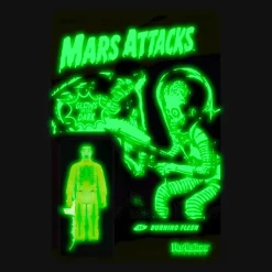 Mars Attacks - Burning Flesh Glow in the Dark ReAction 3.75” Action Figure