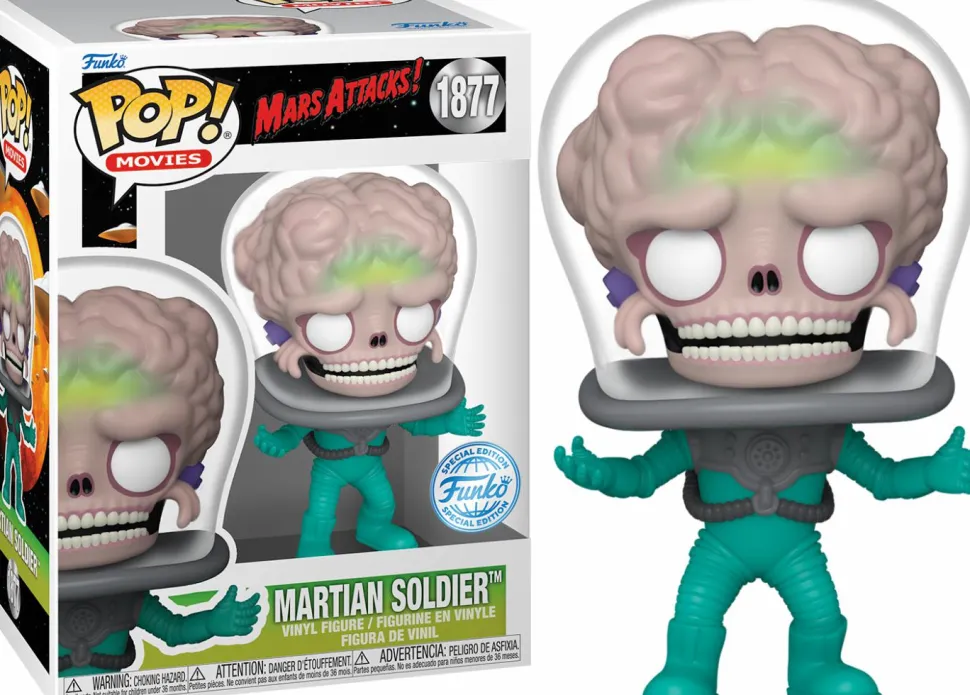 Mars Attacks - Martian Soldier Pop! Vinyl Figure