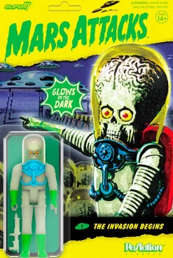 Mars Attacks - The Invasion Begins Glow in the Dark ReAction 3.75” Action Figure