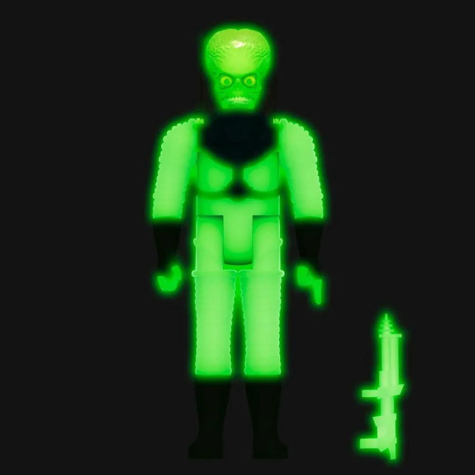 Mars Attacks - The Invasion Begins Glow in the Dark ReAction 3.75” Action Figure