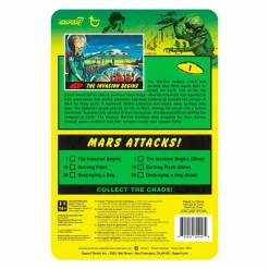 Mars Attacks - The Invasion Begins Glow in the Dark ReAction 3.75” Action Figure