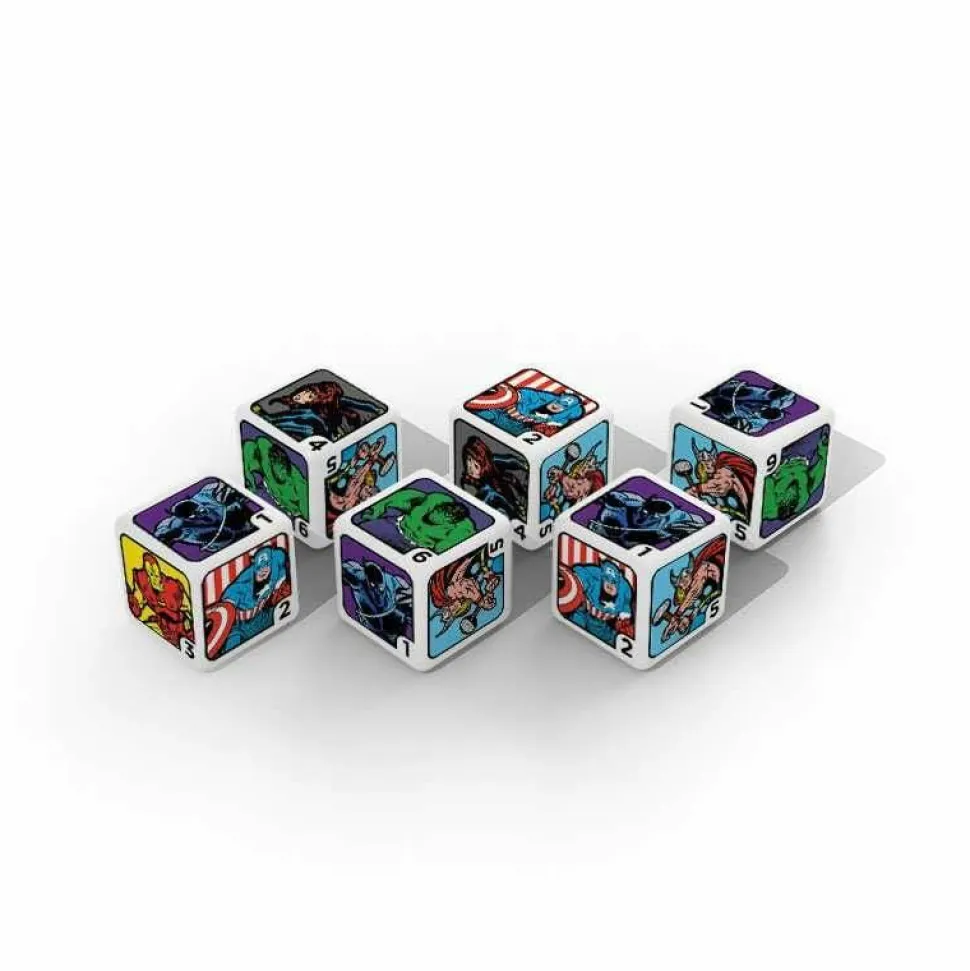 Marvel - Avengers Dice Set (6 Pieces)