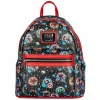Marvel - Avengers Floral Tattoo 10” Faux Leather Mini Backpack