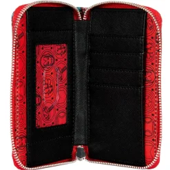 Marvel - Avengers Floral Tattoo 4” Faux Leather Zip-Around Wallet