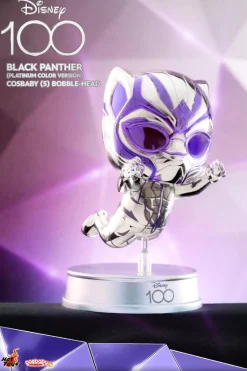 Marvel - Black Panther Disney 100 (Platinum Colour Version) Cosbaby (S) Hot Toys Figure