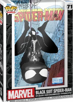 Marvel - Black Suit Spider-Man Web of Spider-Man #08 Pop! Comic Covers Vinyl Figure