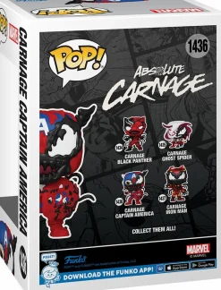 Marvel - Carnage Captain America Pop! Vinyl Figure