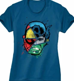 Marvel - Choose Your Hero Cobalt Blue Female T-Shirt