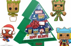 Marvel - Christmas Tree Holiday Box Pocket Pop! Vinyl 4-Pack