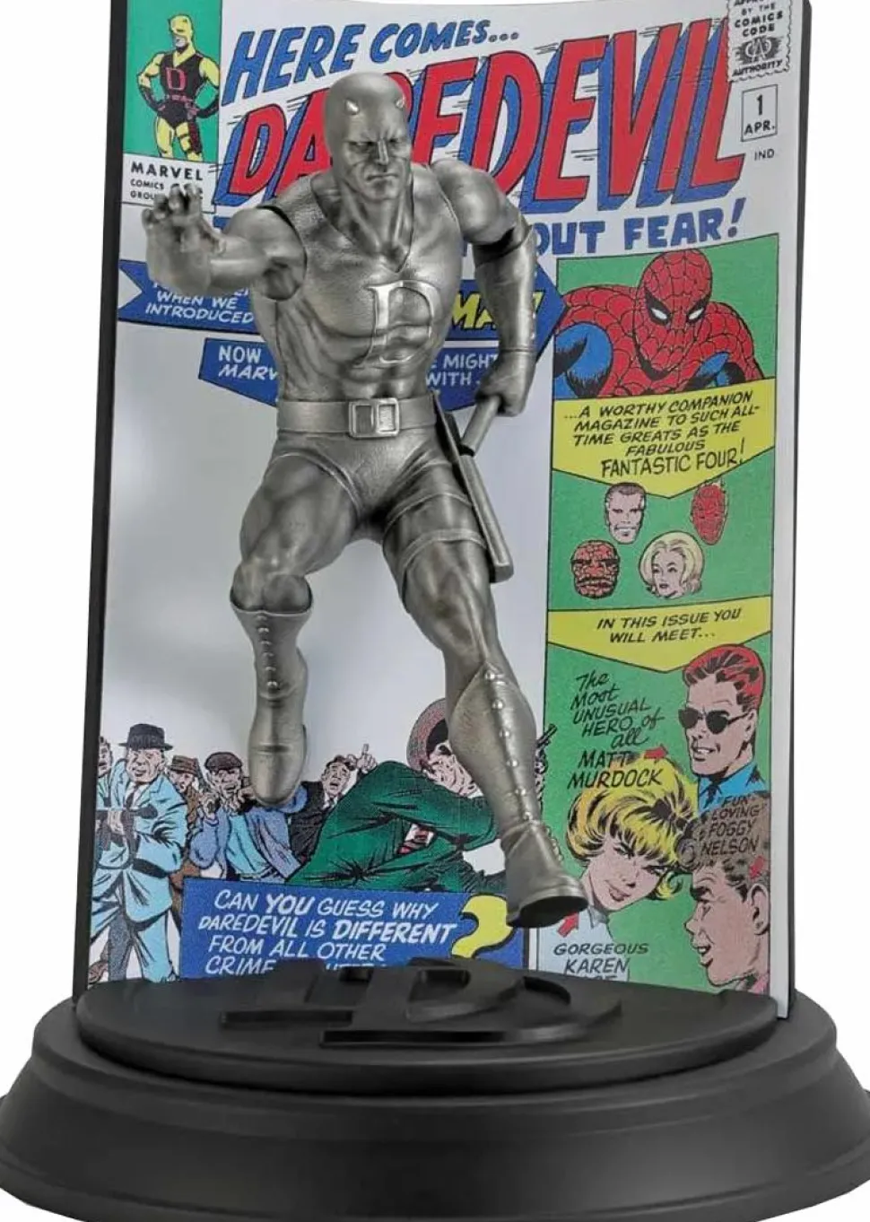 Marvel - Daredevil Volume 1 #1 Limited Edition 8.5” Pewter Statue