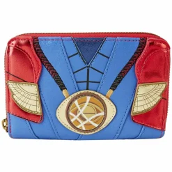 Marvel - Doctor Strange Metallic Cosplay 4" Faux Leather Zip-Around Wallet