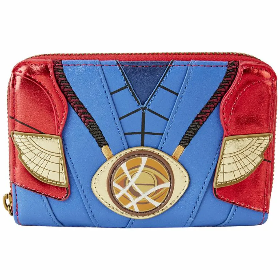 Marvel - Doctor Strange Metallic Cosplay 4" Faux Leather Zip-Around Wallet