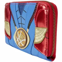 Marvel - Doctor Strange Metallic Cosplay 4" Faux Leather Zip-Around Wallet