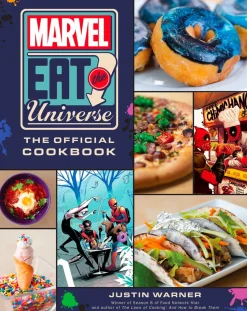 Marvel - Eat the Universe: The Official Cookbook Hardcover Book