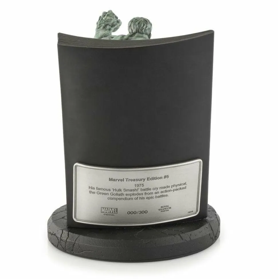 Marvel - Gamma Green Hulk Marvel Treasury Limited Edition 9” Pewter Statue
