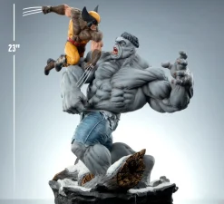 Marvel - Grey Hulk vs. Wolverine 23