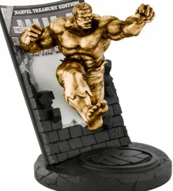 Marvel - Hulk Marvel Treasury Limited Edition 9” Gilt Pewter Statue