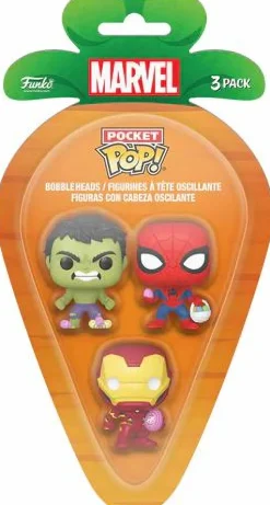 Marvel - Hulk, Spider-Man, Iron Man Easter Pocket Pop! 3-Pack