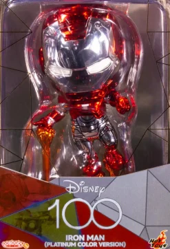 Marvel - Iron Man Disney 100 (Platinum Colour Version) Cosbaby (S) Hot Toys Figure