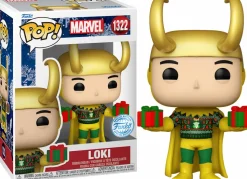 Marvel - Loki with Sweater Holiday Metallic Pop! Vinyl Figure