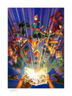 Marvel - Marvel Comics #1000 Fine Art Print by Alex Ross