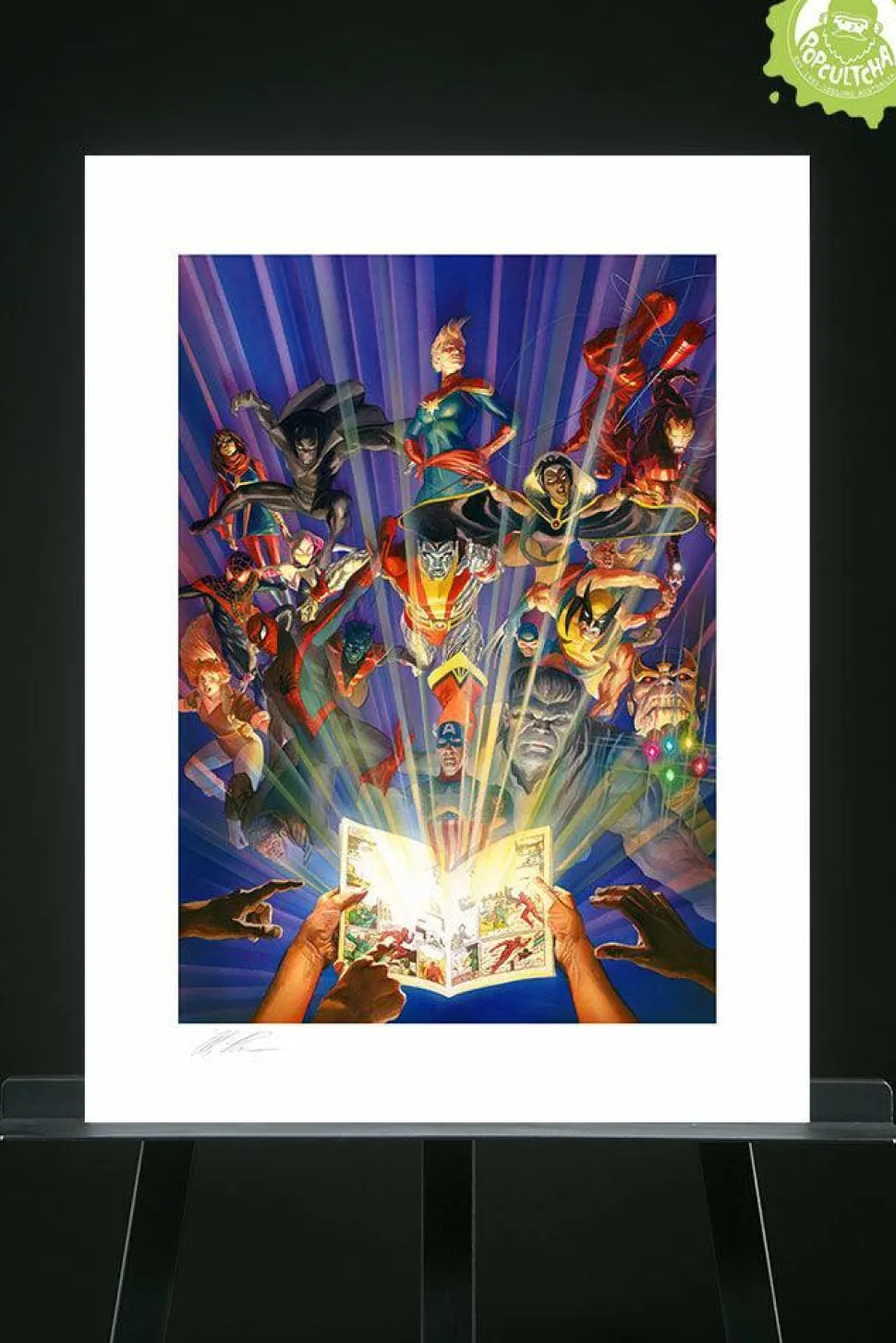 Marvel - Marvel Comics #1000 Fine Art Print by Alex Ross