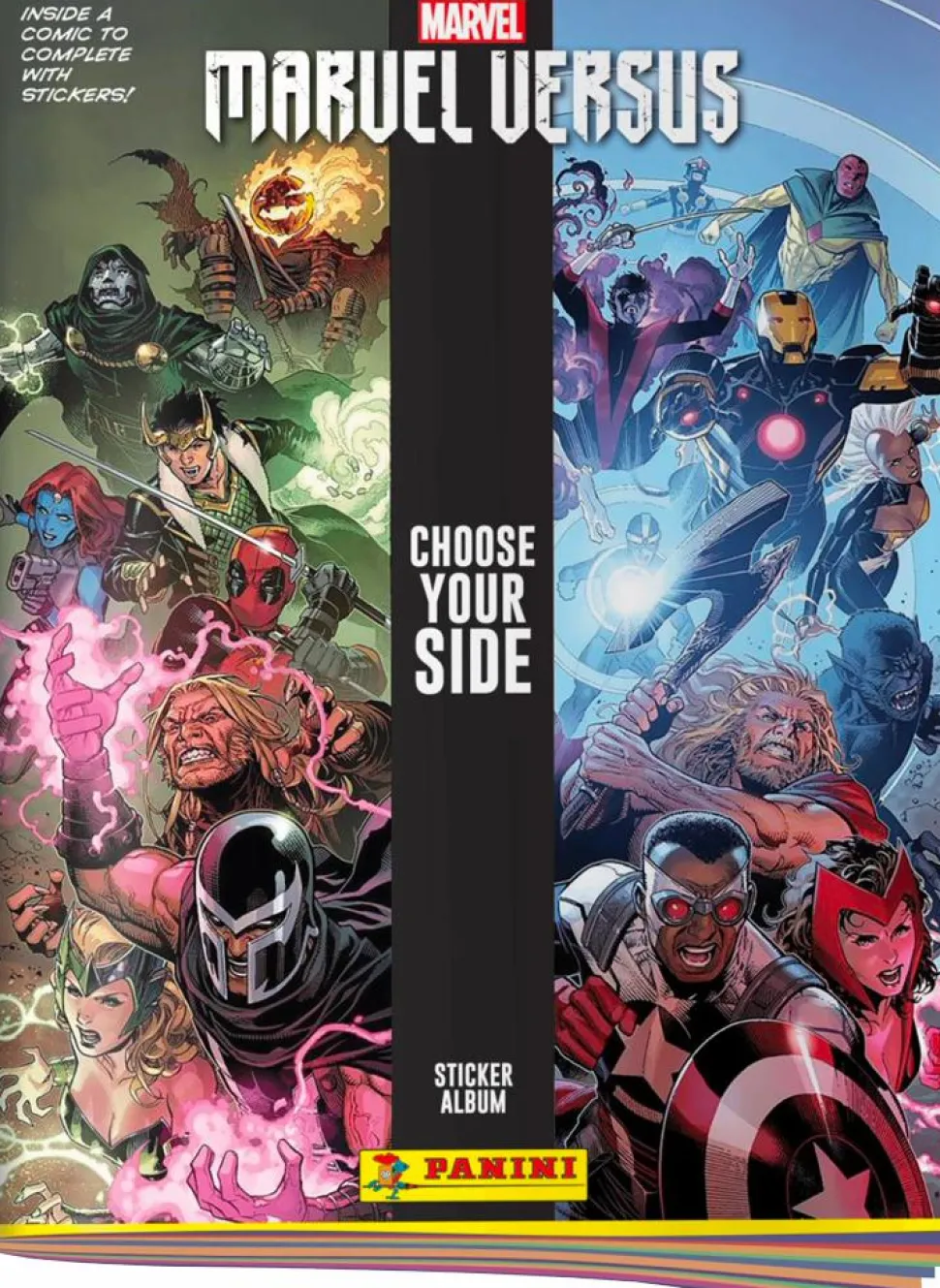Marvel - Marvel Versus Sticker Collection Starter Pack (1 Album + 4 Packs)