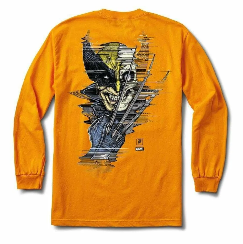 Marvel - Marvel x Primitive Wolverine Gold Long Sleeve T-Shirt