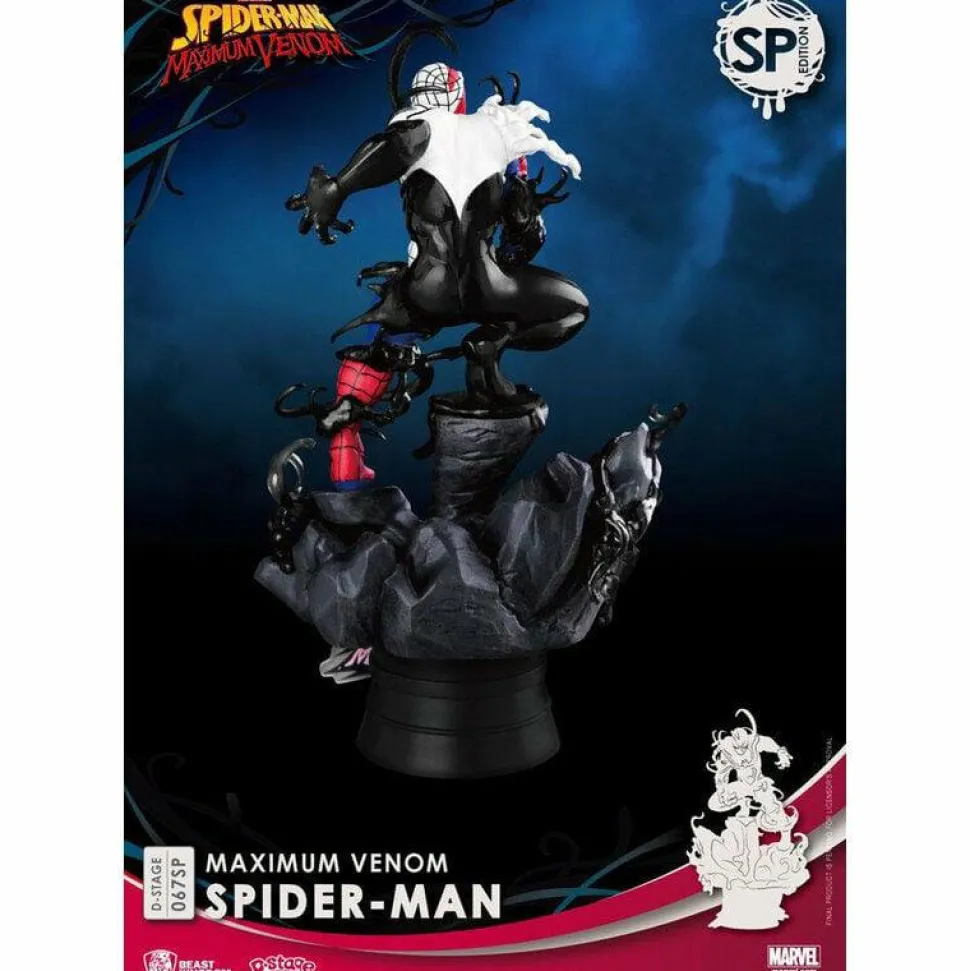 Marvel - Maximum Venom Spider-Man Special Edition D-Stage 6” Statue
