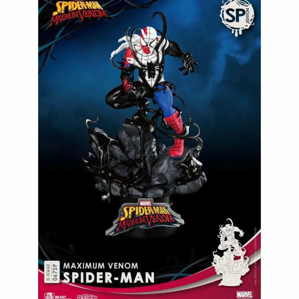 Marvel - Maximum Venom Spider-Man Special Edition D-Stage 6” Statue