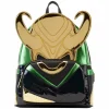 Marvel - Metallic Loki 10” Faux Leather Mini Backpack