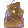 Marvel - Metallic Thanos Gauntlet 10" Faux Leather Mini Backpack