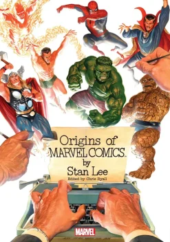 Marvel - Origins Of Marvel Comics by Stan Lee Deluxe Edition Hardcover Book