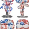 Marvel - Patriotic Age Artist Series Pop! Vinyl Figure with Pop! Protector (Bundle of 4)