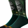 Marvel - Paul Jackson x Primitive Doctor Doom Green Crew Socks (One Size)