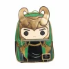Marvel - Pop! Loki Cosplay 10" Faux Leather Mini Backpack
