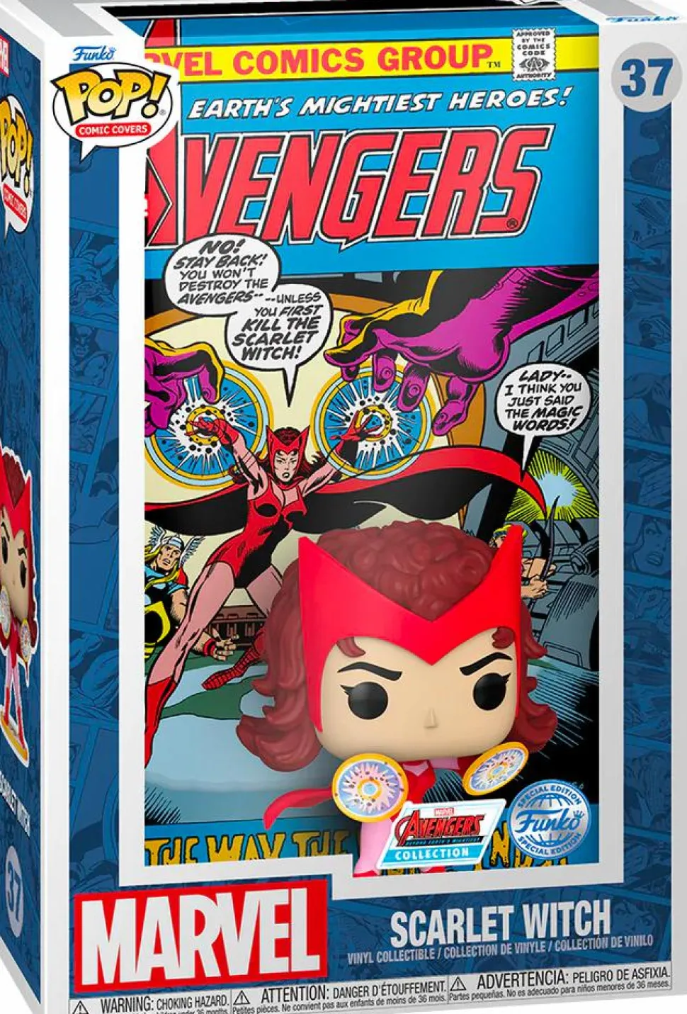 Marvel - Scarlet Witch The Avengers #104 Pop! Comic Covers Vinyl Figure