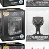 Marvel - Spider-Man, Black Panther & Thor Diecast Metal Pop! Vinyl Figure Bundle (Funko / Popcultcha Exclusive) (Set of 3)