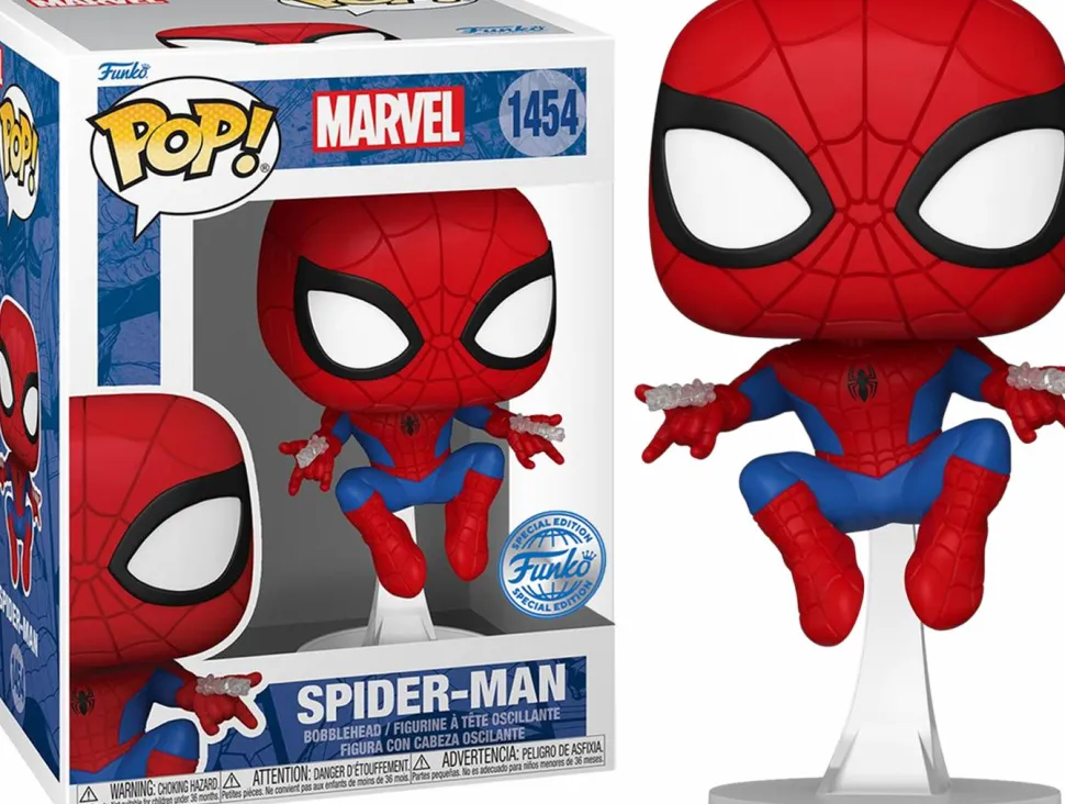 Marvel - Spider-Man with Webshooters Pop! Vinyl Figure