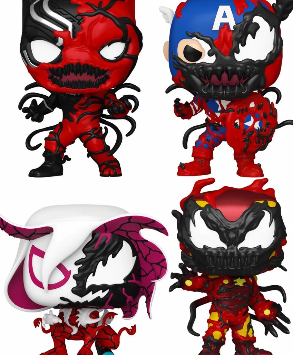 Marvel - Symbiote Carnage Pop! Vinyl Bundle (Set of 4)