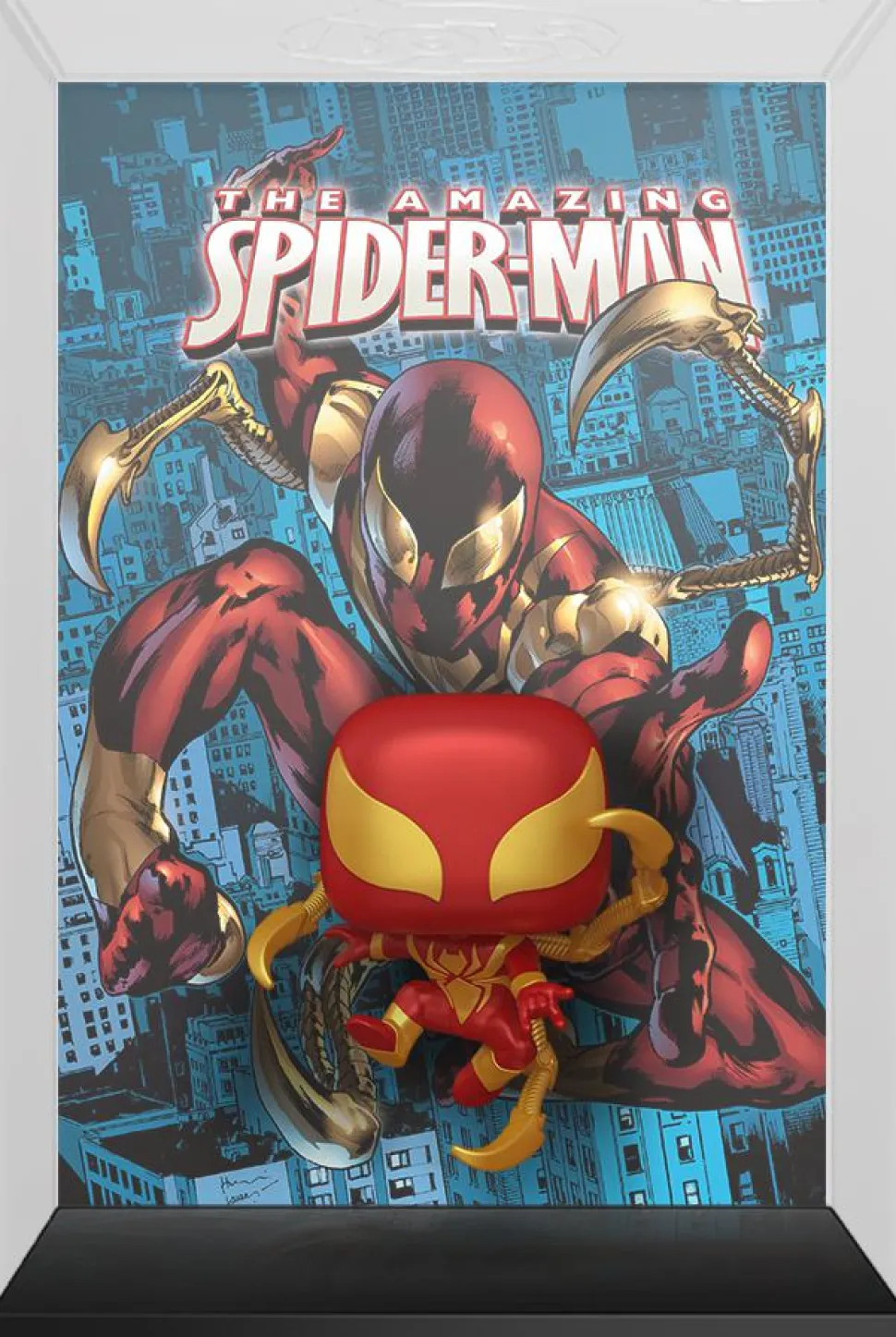 Marvel - The Amazing Spider-Man Iron Spider #529 Pop! Comic Covers Vinyl Figure