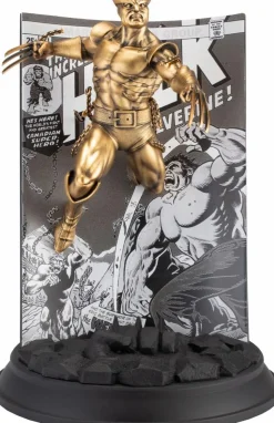 Marvel - The Incredible Hulk Volume 1 #181 Limited Edition Gilt 8.5” Pewter Statue