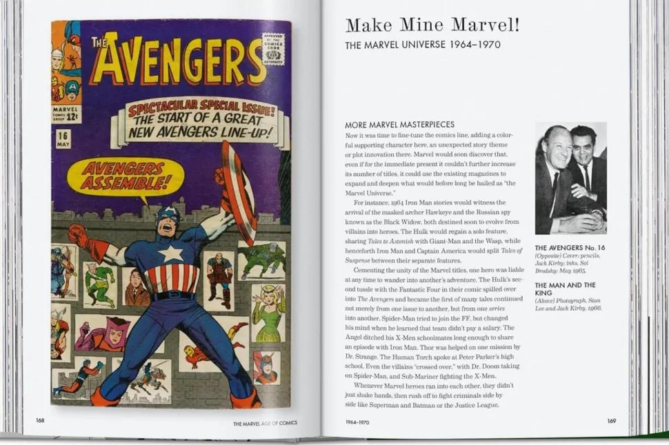 Marvel - The Marvel Age of Comics 1961-1978 Taschen 40th Anniversary Hardcover Book