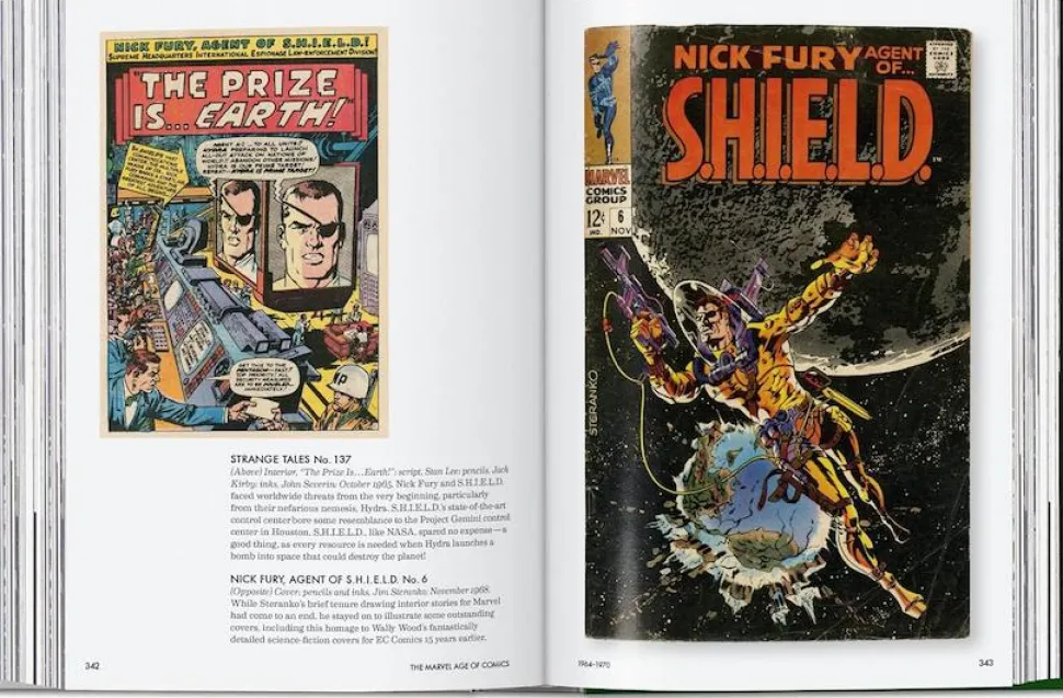 Marvel - The Marvel Age of Comics 1961-1978 Taschen 40th Anniversary Hardcover Book